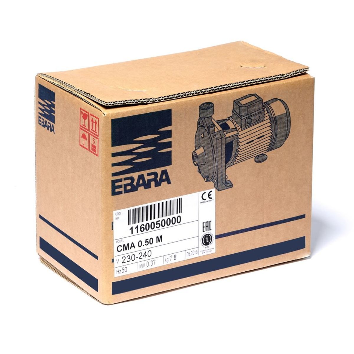 CMA-0.50M ปั๊มหอยโข่ง (0.5 HP 2สาย)