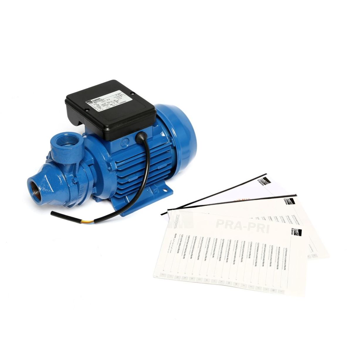 PRA-0.50M ปั๊มใบพัดเฟือง (0.5 HP 2 สาย)