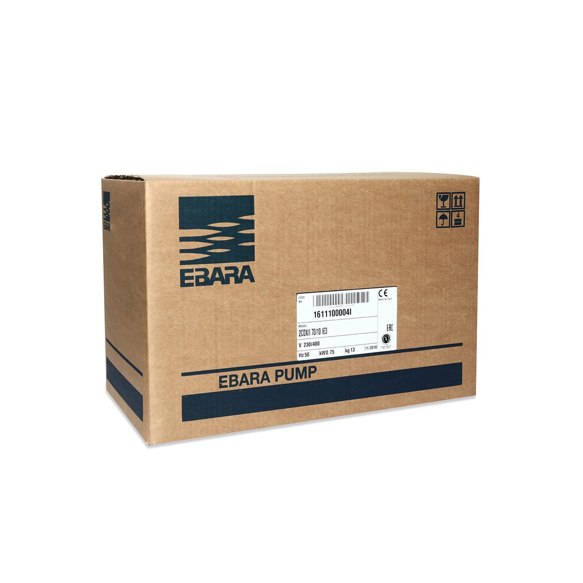 2CDX-70/10 ปั๊ม SS304 ใบพัดคู่ 3 สาย