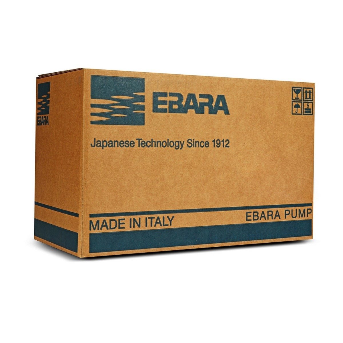 EBARA ปั๊มหอยโข่งเหล็กหล่อ 1.5 แรงม้า (1.1 กิโลวัตต์) 230 โวลต์ 2 โพล 3 เฟส รุ่น 3D/N 32-125/1.1 IE3 ปริมาณน้ำสูง 12.5 - 23 เมตร ขนาดท่อ 2 x
