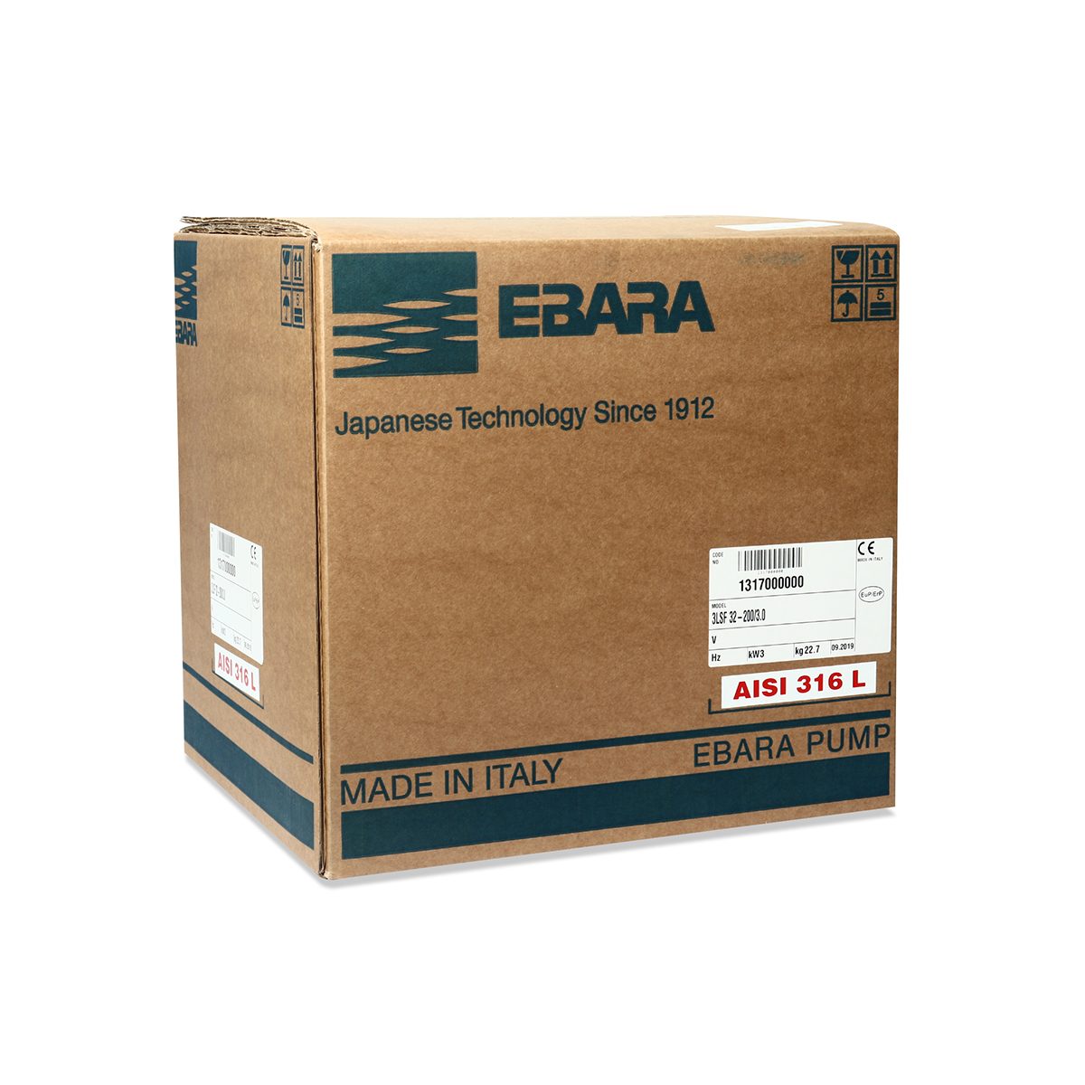 3LSF 32-200/3.0 ปั๊มSS316 เฉพาะหัวปั๊ม