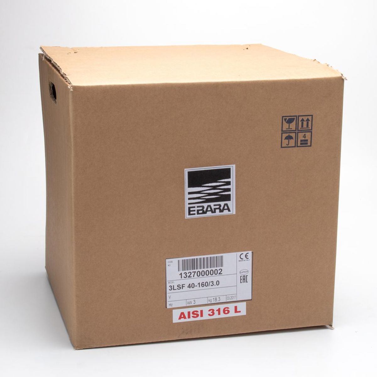 3LSF 40-160/3.0 ปั๊มSS316 เฉพาะหัวปั๊ม