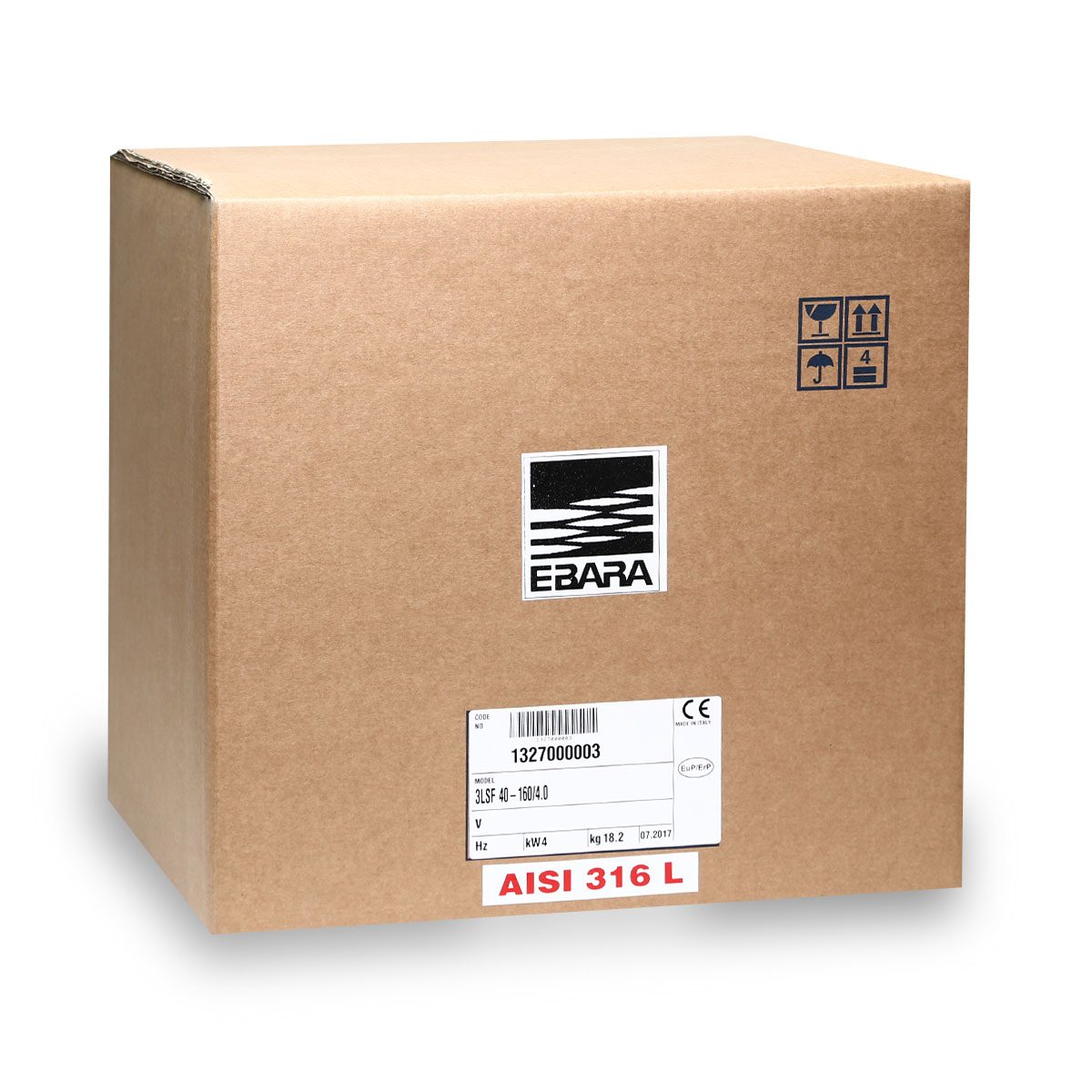 3LSF 40-160/4.0 ปั๊มSS316 เฉพาะหัวปั๊ม