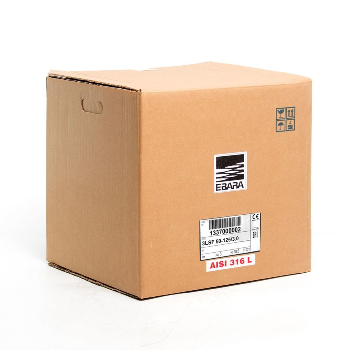 3LSF 50-125/3.0 ปั๊มSS316 เฉพาะหัวปั๊ม