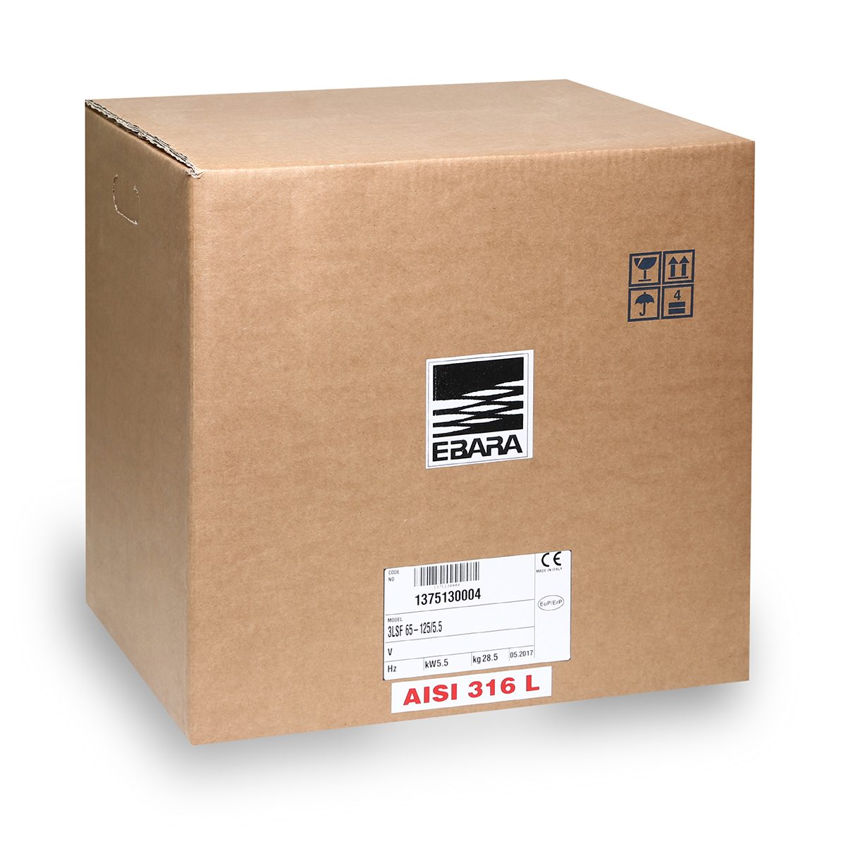 3LSF 65-125/4.0 ปั๊มSS316 เฉพาะหัวปั๊ม