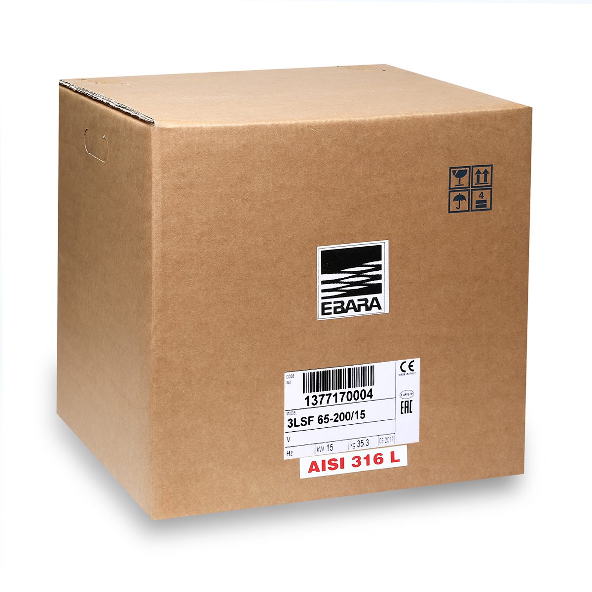 3LSF 65-200/15 ปั๊มSS316 เฉพาะหัวปั๊ม