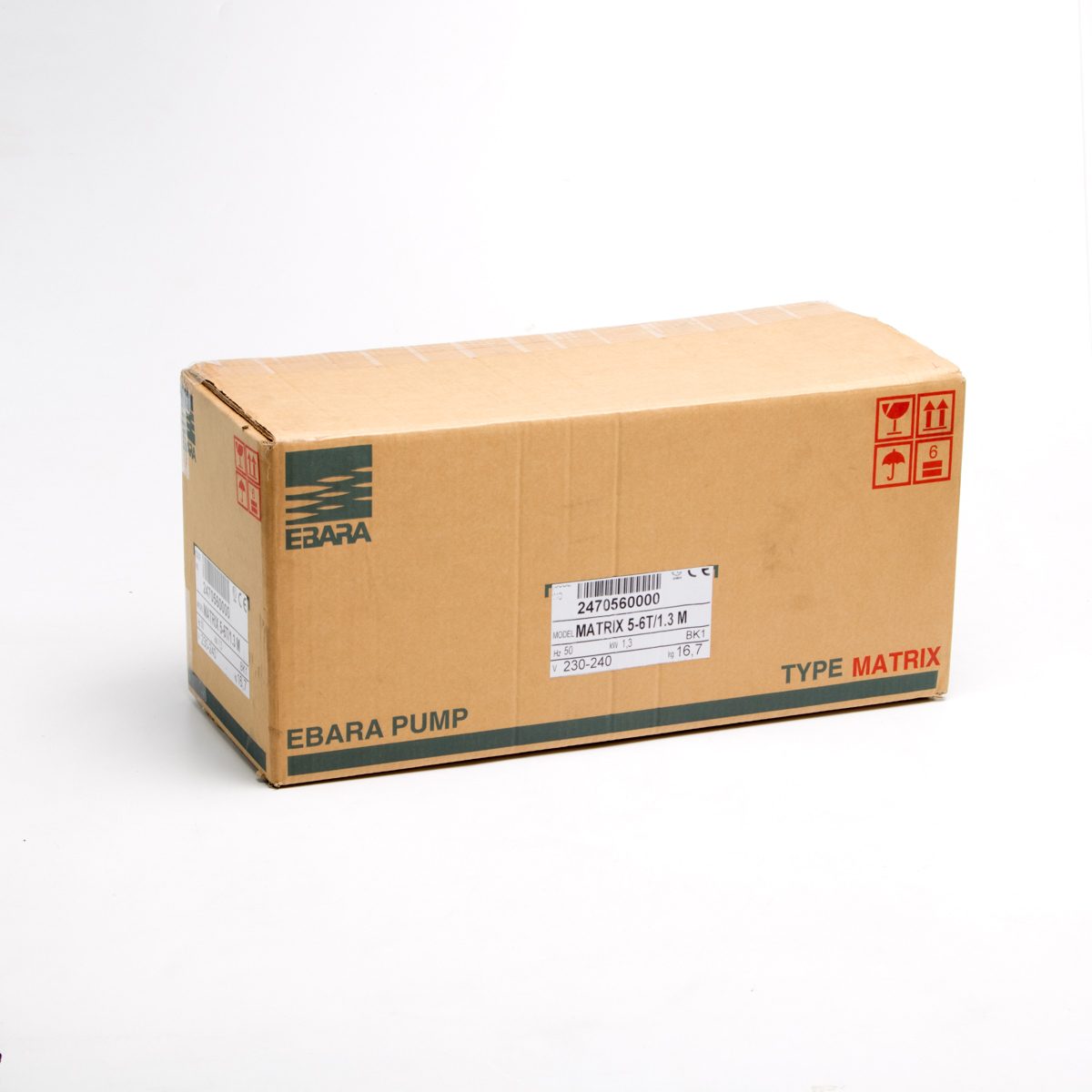 MATRIX 5-6T/1.3M ปั๊มน้ำหลายใบพัดแนวนอน