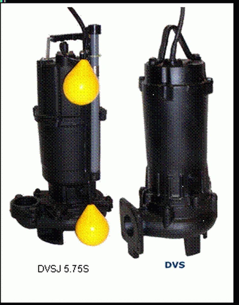 50DVSJ 5.75 ปั๊มสูบน้ำแบบจุ่ม(น้ำเสีย)