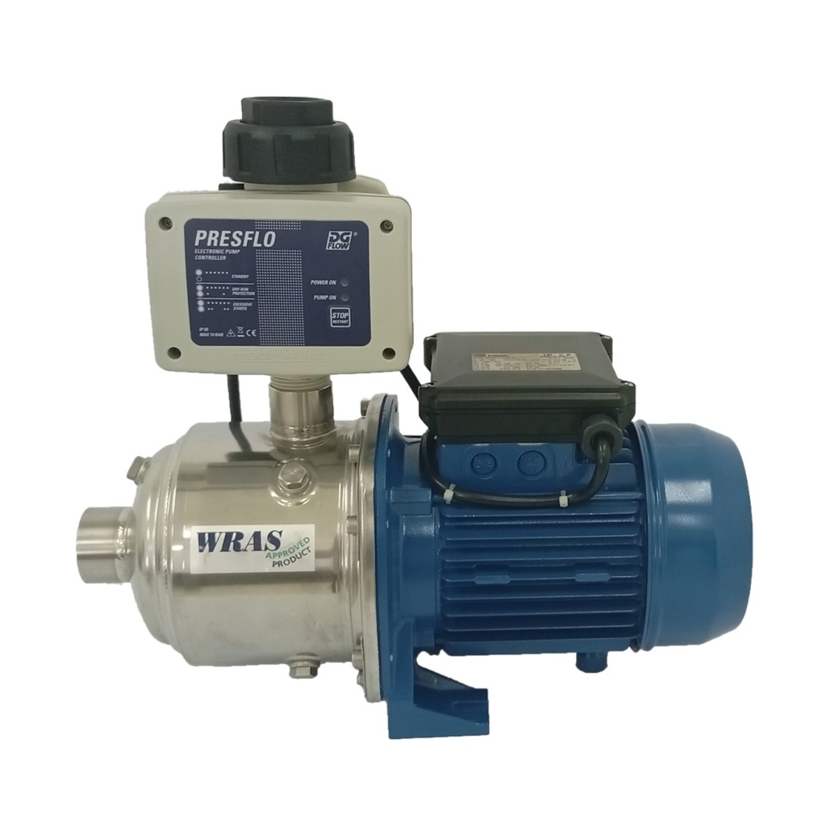 EBARA (เอบาร่า) ปั๊มน้ำเพิ่มแรงดันอัตโนมัติ รุ่น DBU MATRIX 5-4T/0.9M ระยะดูดลึกไม่เกิน 3 เมตร ส่งสูง 17.6 เมตร ท่อดูดและท่อส่ง 1x1/4 นิ้ว เ