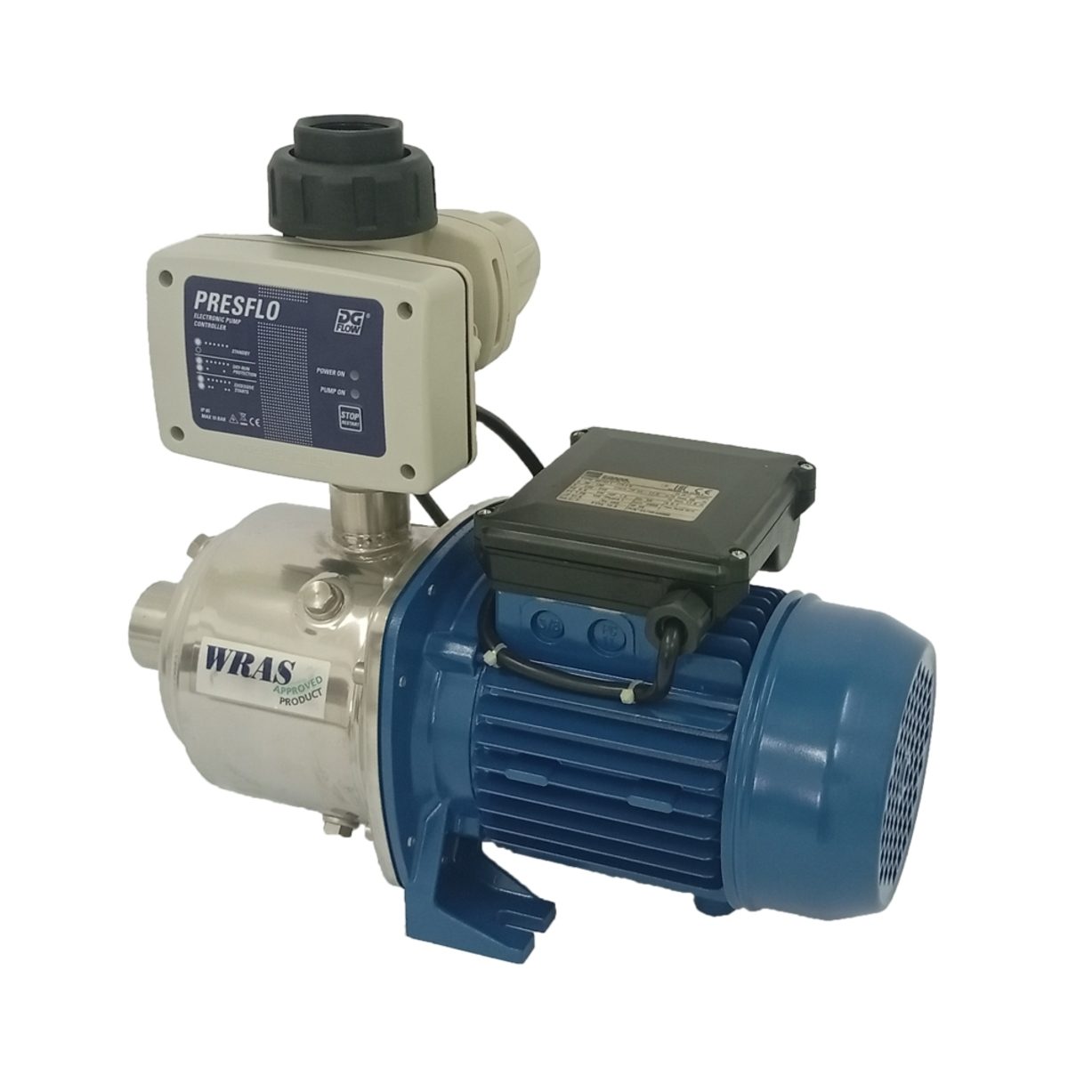 EBARA (เอบาร่า) ปั๊มน้ำเพิ่มแรงดันอัตโนมัติ รุ่น DBU MATRIX 5-4T/0.9M ระยะดูดลึกไม่เกิน 3 เมตร ส่งสูง 17.6 เมตร ท่อดูดและท่อส่ง 1x1/4 นิ้ว เ