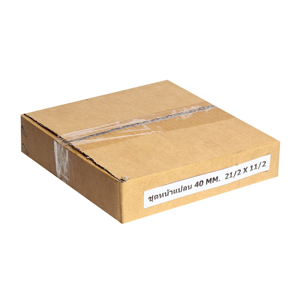 ชุดหน้าแปลน(นปท)เหล็กชุบ2-1/2"X1-1/2(40)