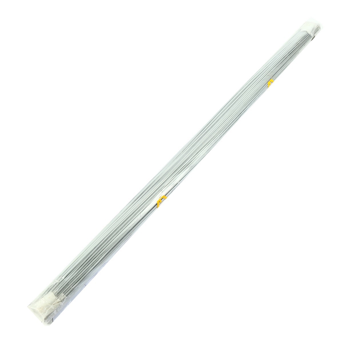 ES ลวดเชื่อม PVC เส้นเชื่อมพีวีซี ลวดเชื่อมพลาสติก สีเทา (เส้นเดี่ยว) ความยาว 100 ซม. ใช้สำหรับเชื่อมพลาสติก PVC ทุกชนิด เชื่อมติดได้ดี แข็ง