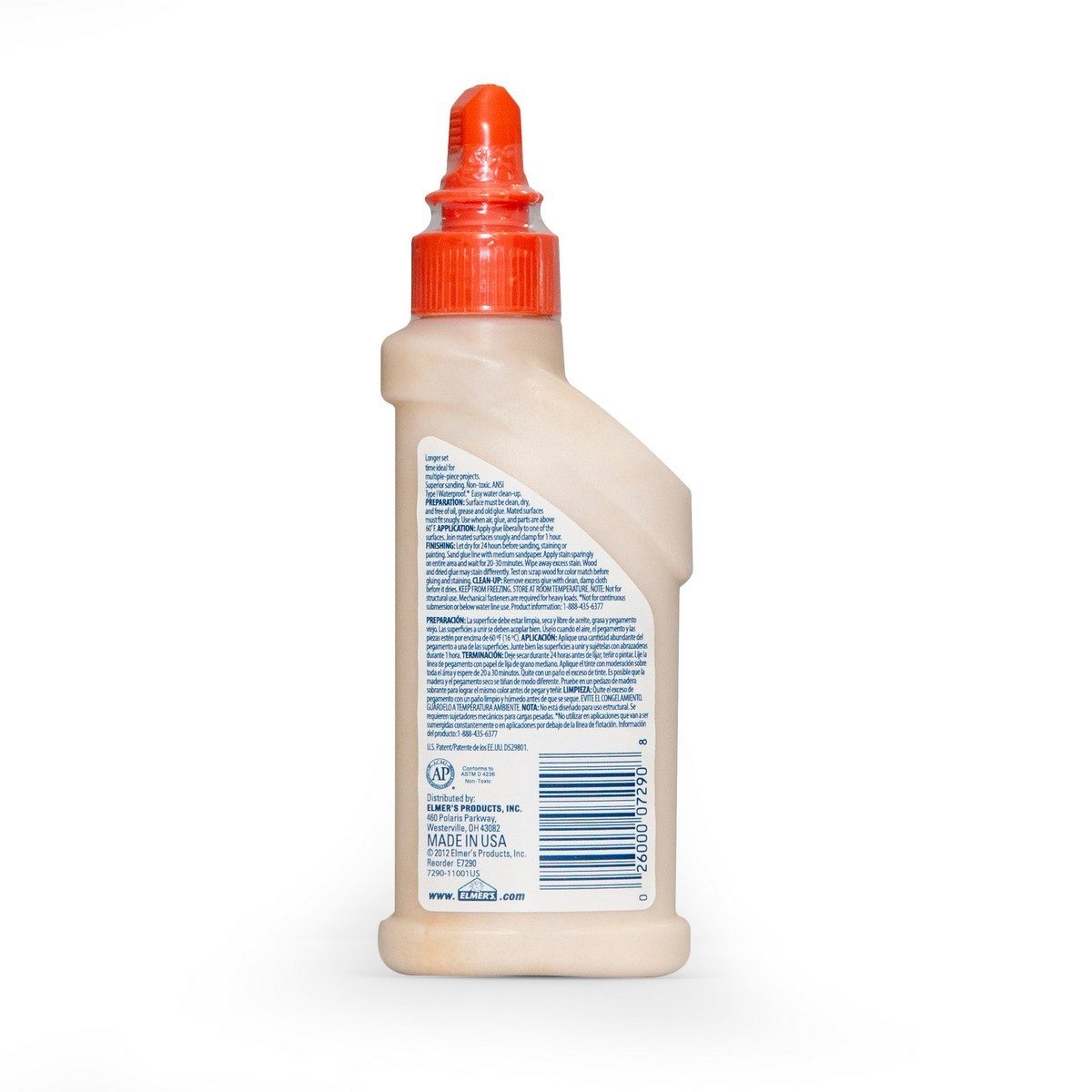 ELMER'S กาวติดไม้ กาวลาเท็กซ์ ขนาด 4 ออนซ์ Wood Glue Max ติดแน่น แห้งไว ขัดและทาสีได้ เหมาะสำหรับงานตกแต่งภายในและภายนอก (เอลเมอร์)