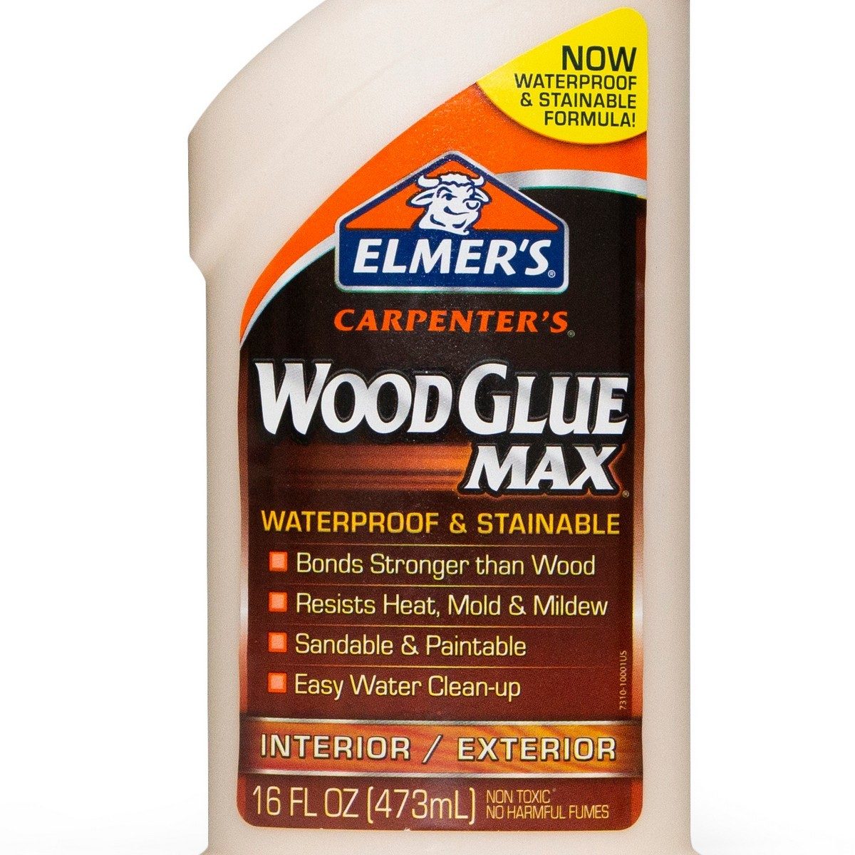 ELMER'S กาวติดไม้ กาวลาเท็กซ์ ขนาด 16 ออนซ์ Wood Glue Max ติดแน่น แห้งไว ขัดและทาสีได้ เหมาะสำหรับงานตกแต่งภายในและภายนอก (เอลเมอร์)