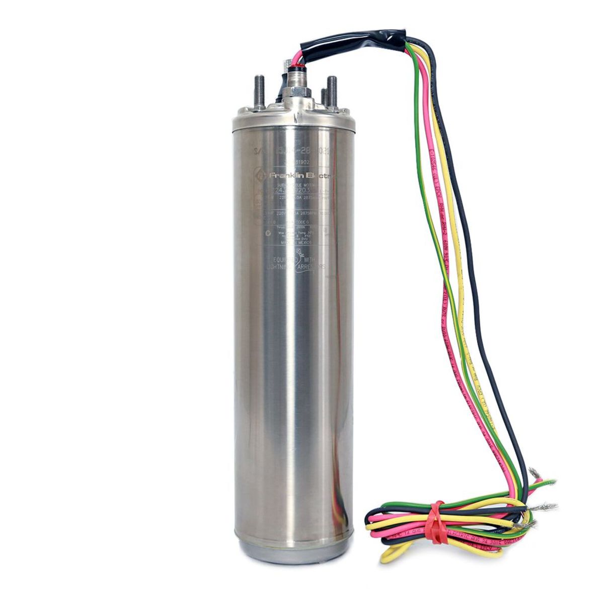 มอเตอร์ 4" 1HP 1 เฟส 220Vพร้อมสายไฟ48"