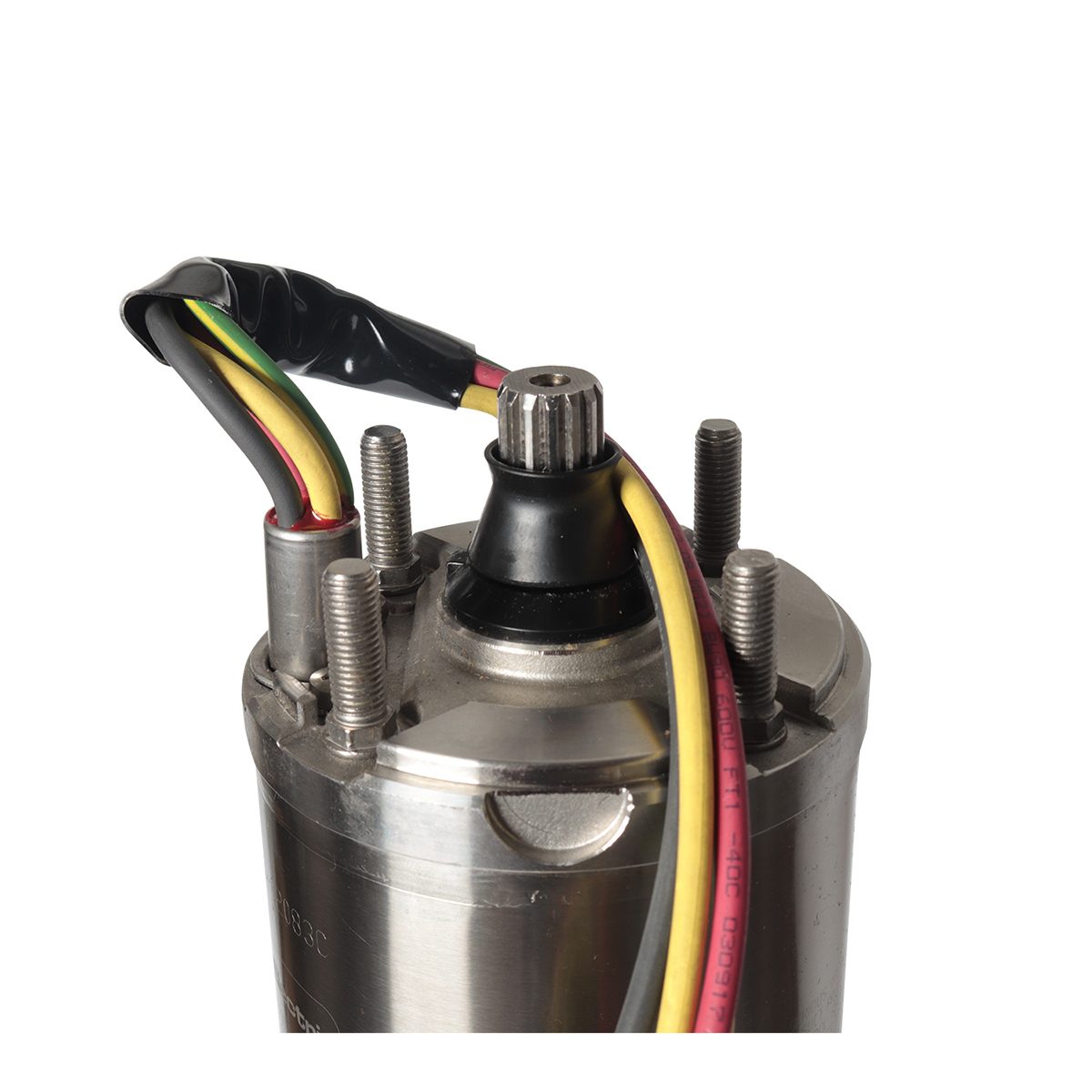 มอเตอร์ 4" 5HP 1 เฟส 220Vพร้อมสายไฟ100"