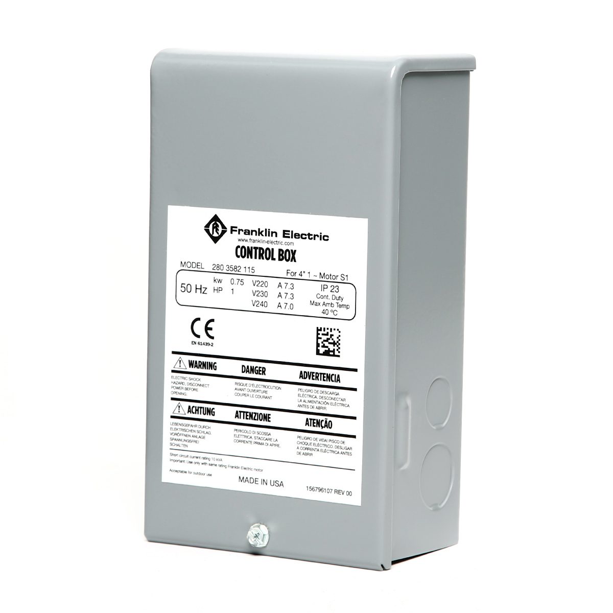 สวิทซ์คอนโทรล 1 HP 220V 50HZ