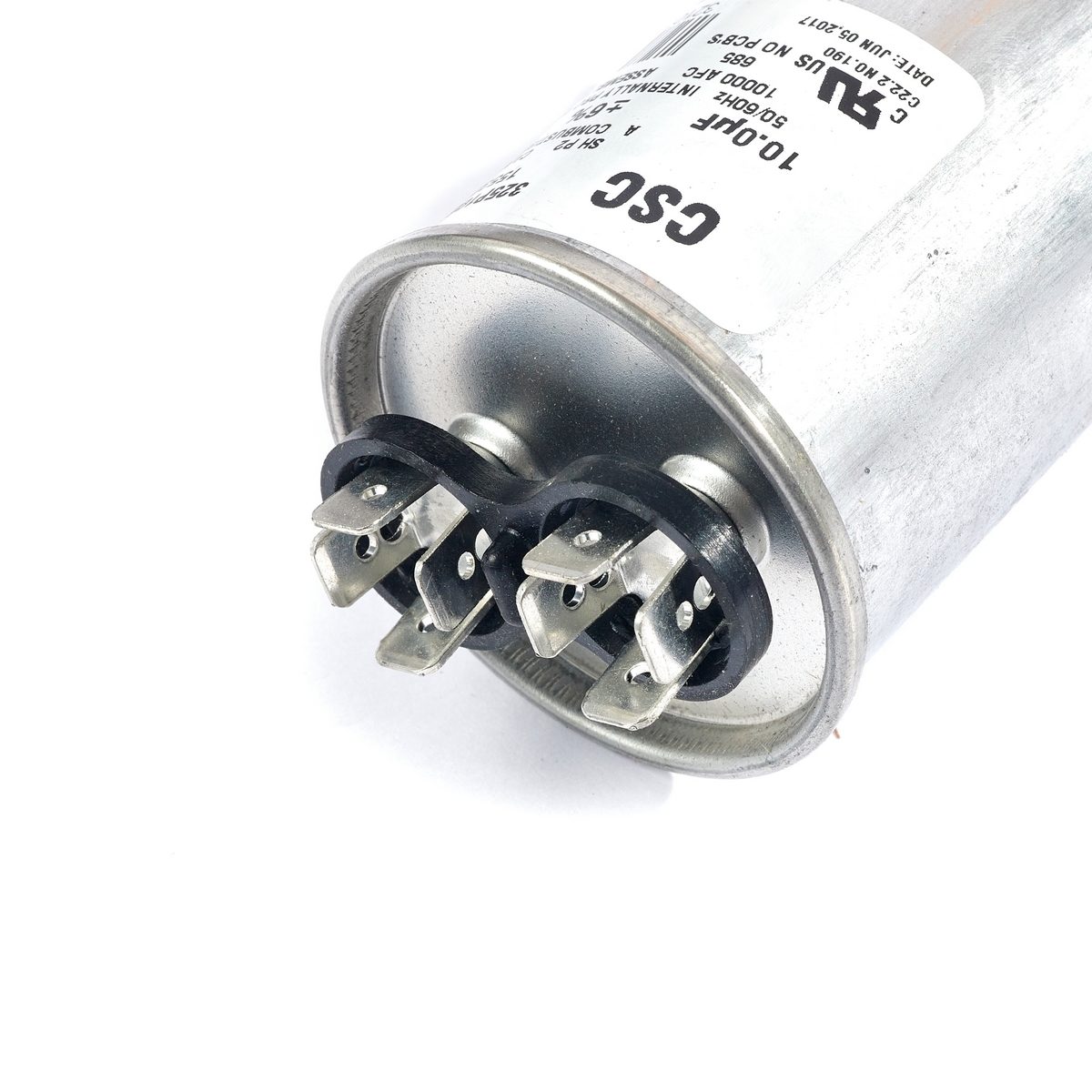 RUN CAPACITOR 10 MFD,370V 1.5 HP