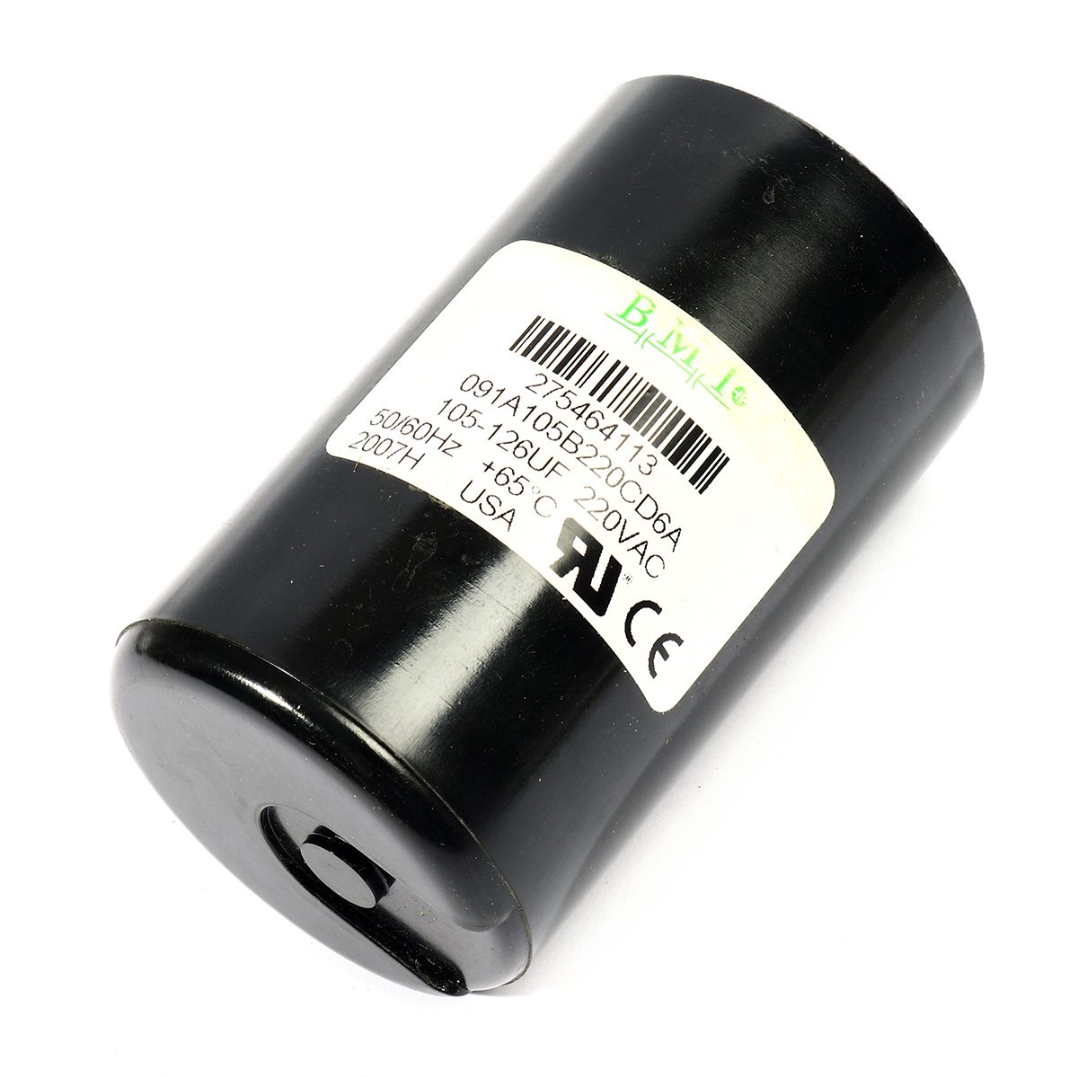 START CAPACITOR 105-126 MFD, 220V 1.5 HP