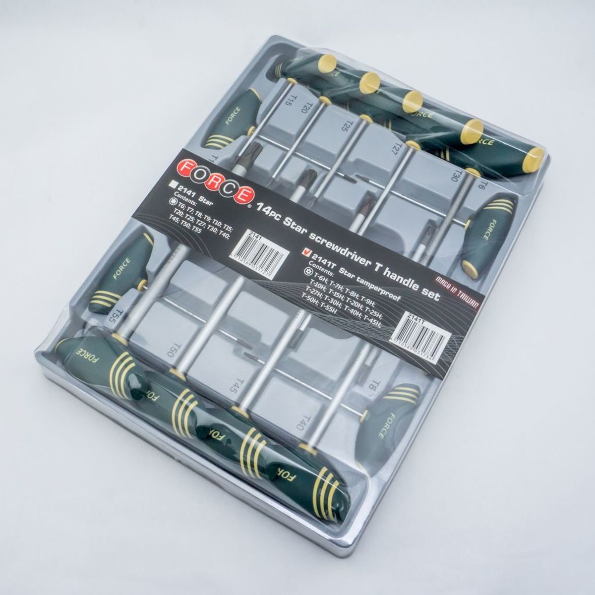 2141T ชุดไขควงปากจีบ 14PCS.ขนาด T6H-T55H