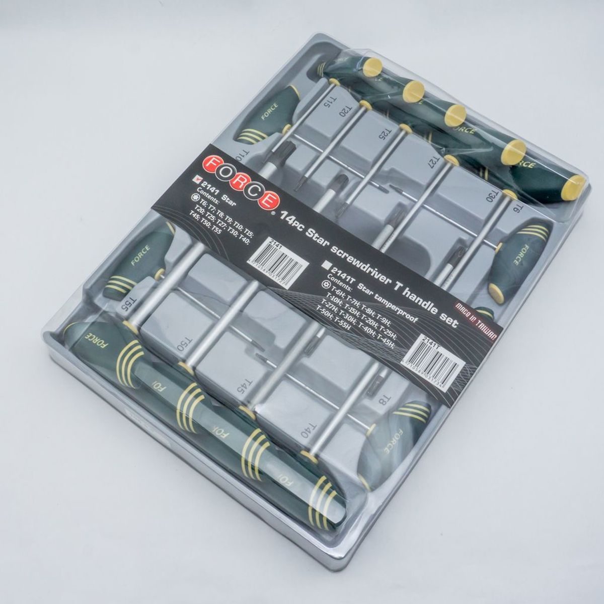 2141 ชุดไขควงปากจีบ 14PCS.ขนาด T6-T55