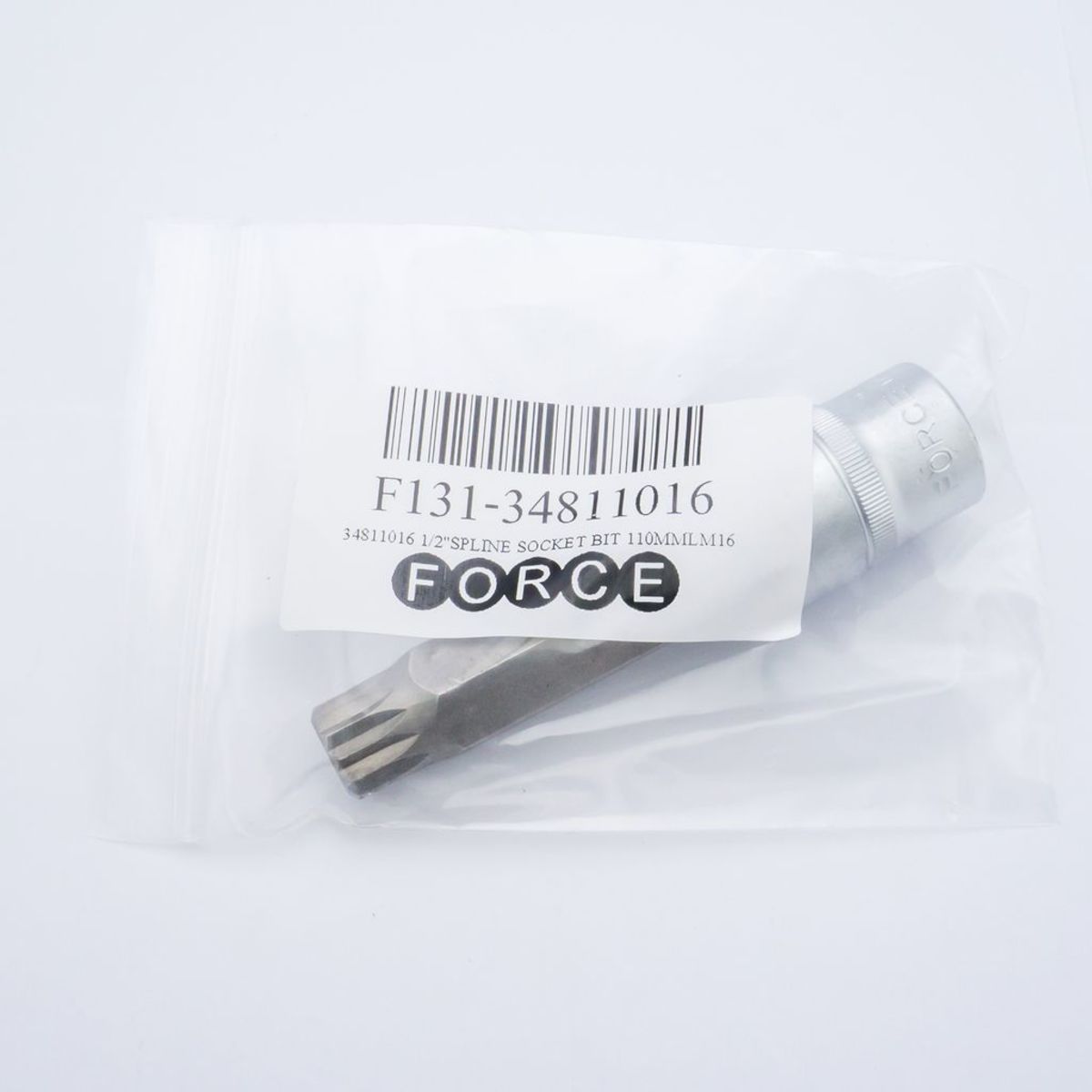 34811016 1/2"SPLINE SOCKET BIT 110MMLM16