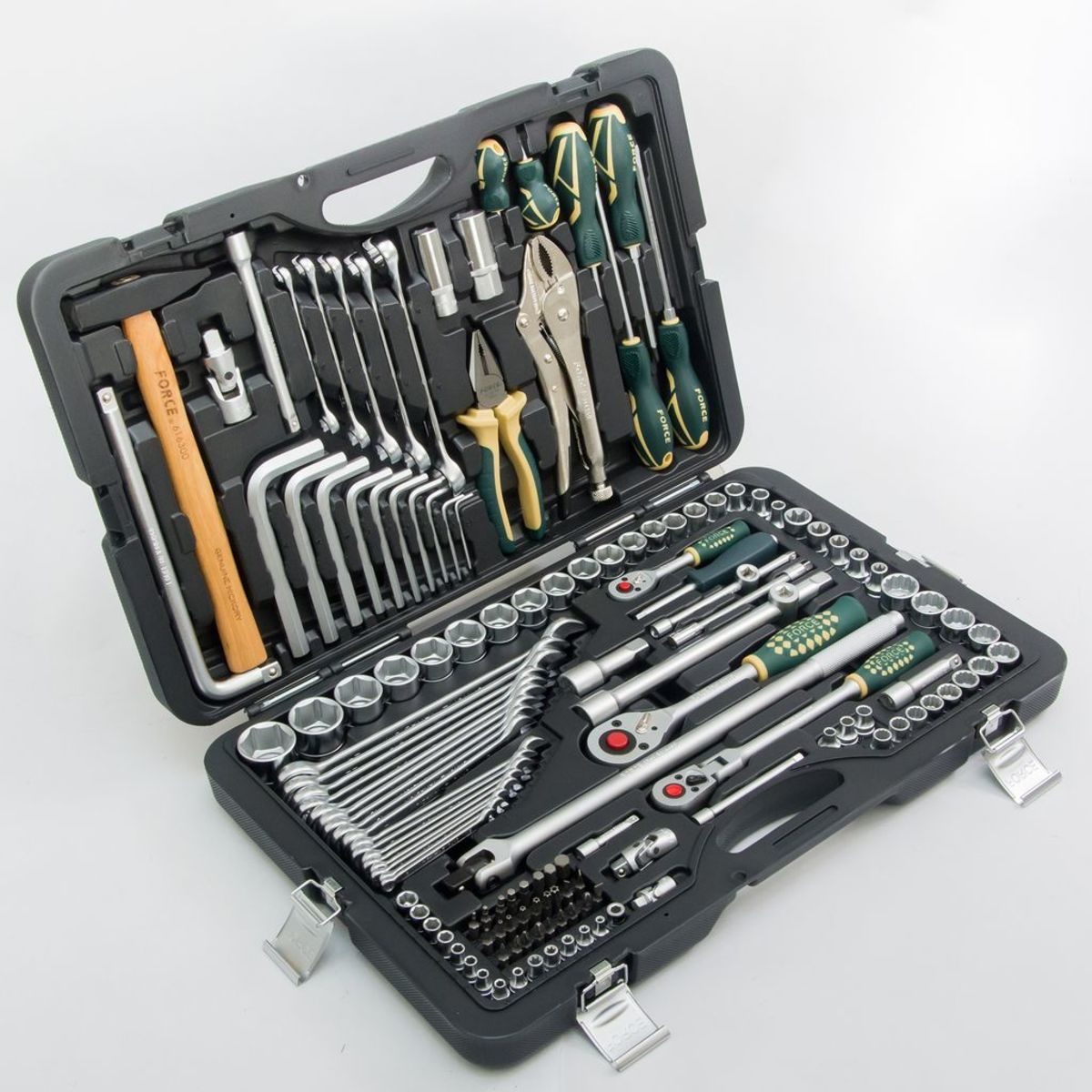 ชุดลูกบ็อกซ์+TOOL 1/4",3/8",1/2" 142ชิ้น