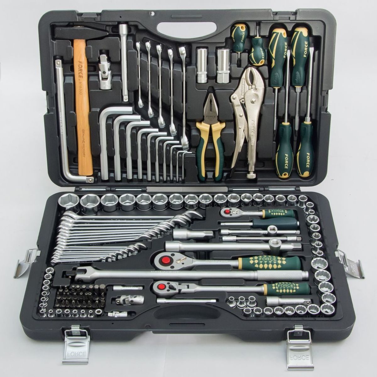 ชุดลูกบ็อกซ์+TOOL 1/4",3/8",1/2" 142ชิ้น