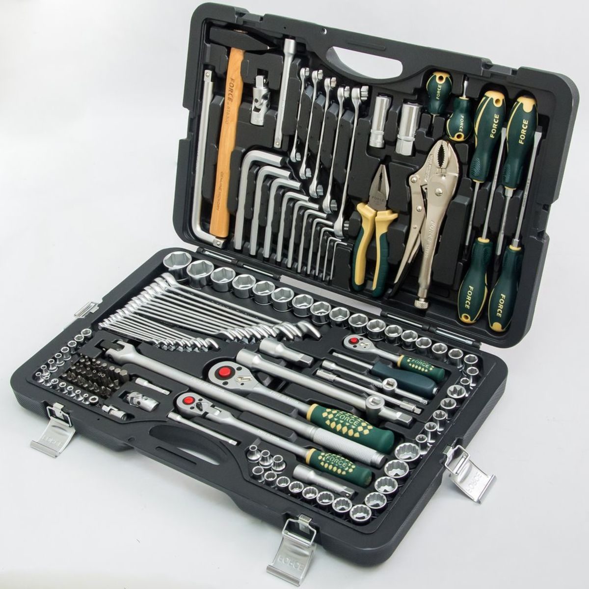 ชุดลูกบ็อกซ์+TOOL 1/4",3/8",1/2" 142ชิ้น