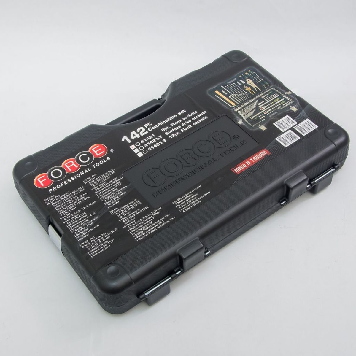 ชุดลูกบ็อกซ์+TOOL 1/4",3/8",1/2" 142ชิ้น