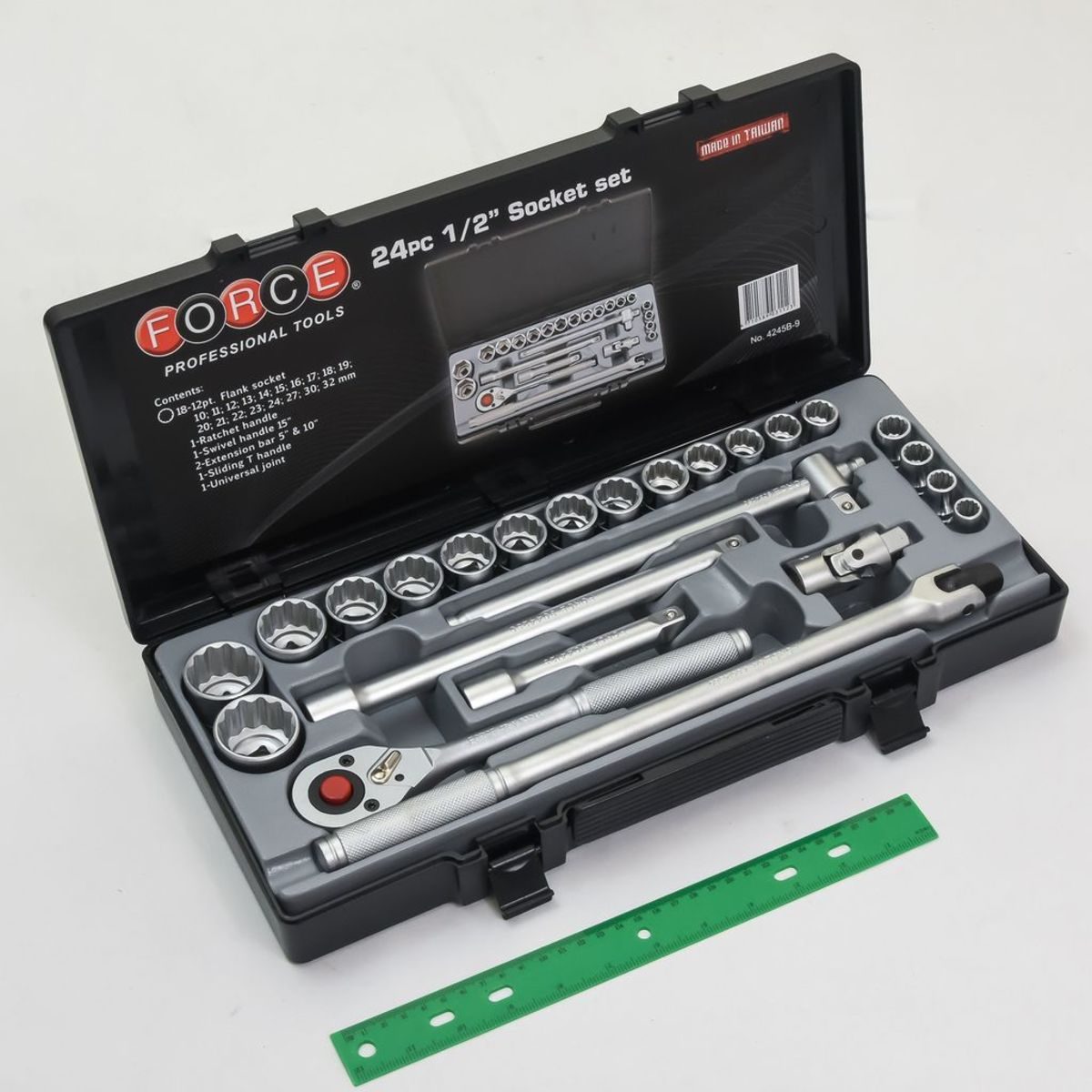 4245B-9 ชุดลูกบ๊อกซ์ 12 PT.1/2" 24ชิ้น