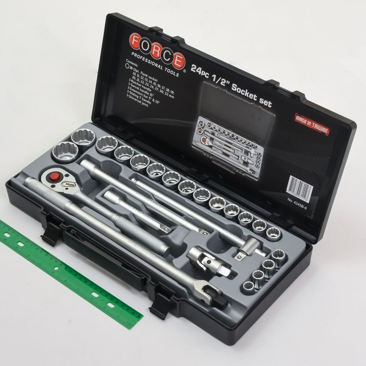 4245B-9 ชุดลูกบ๊อกซ์ 12 PT.1/2" 24ชิ้น