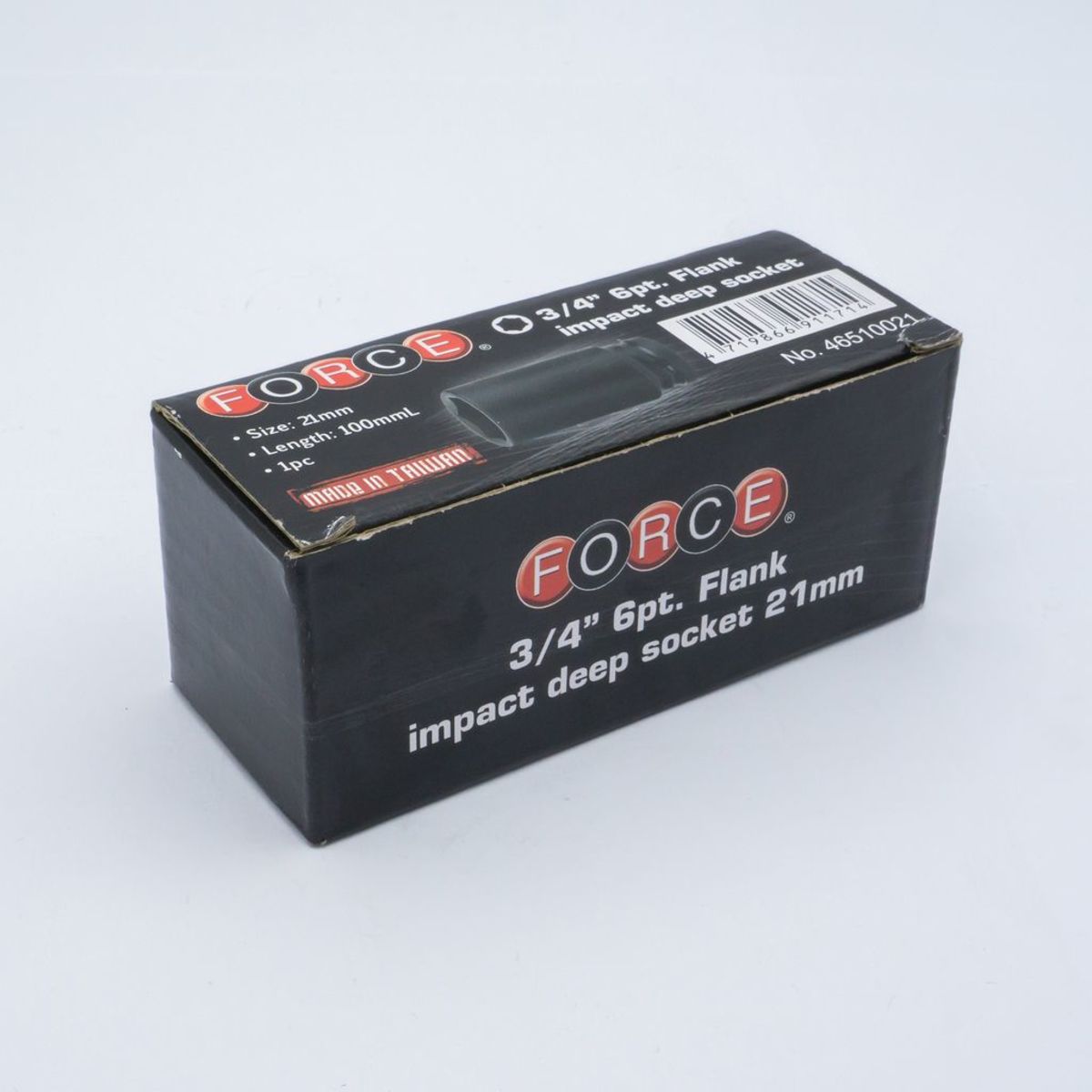 46510021ลูกบ๊อกซ์ลม6PT.100MM 3/4"เบอร์21