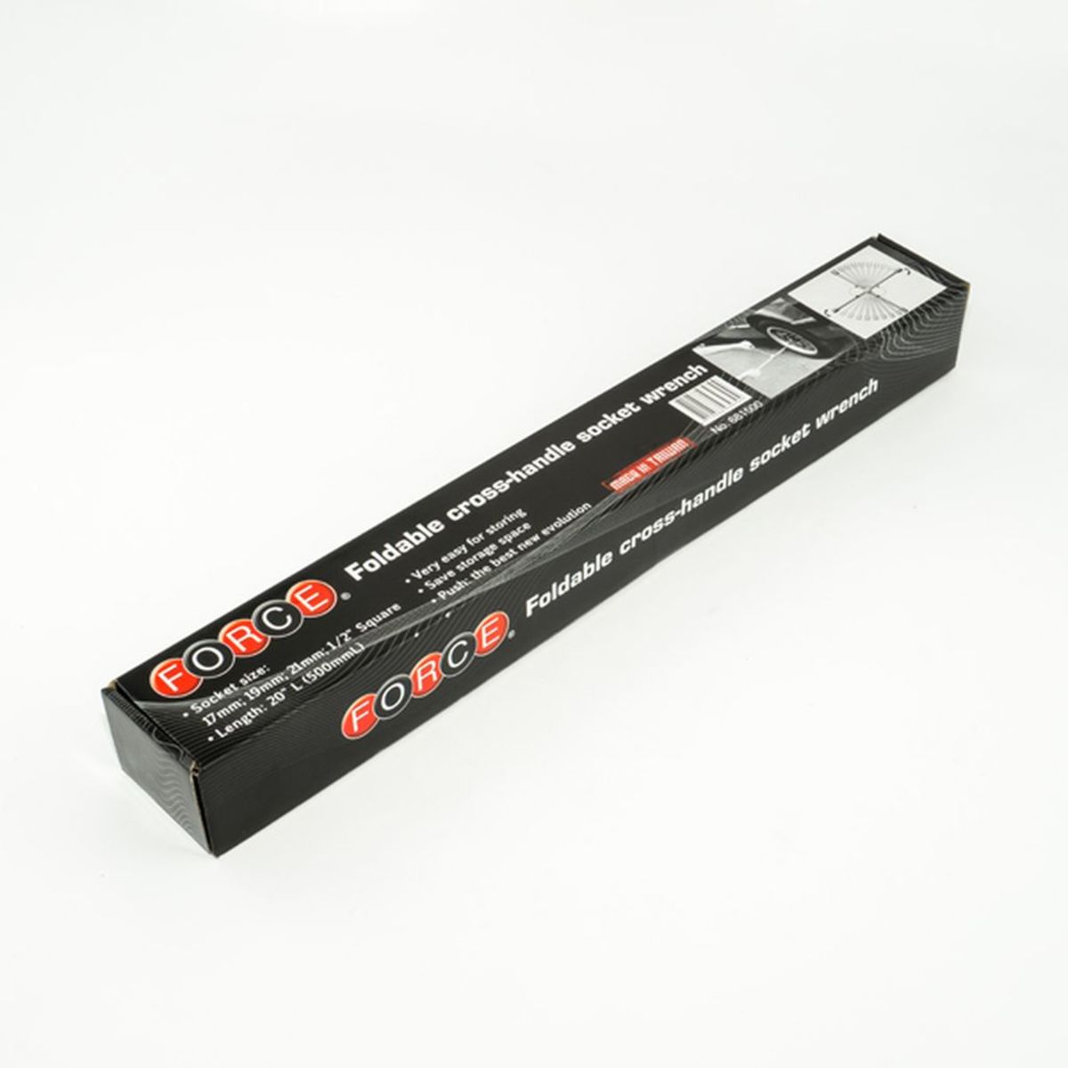 681500 กากบาทขันล้อแบบพับได้ 20"