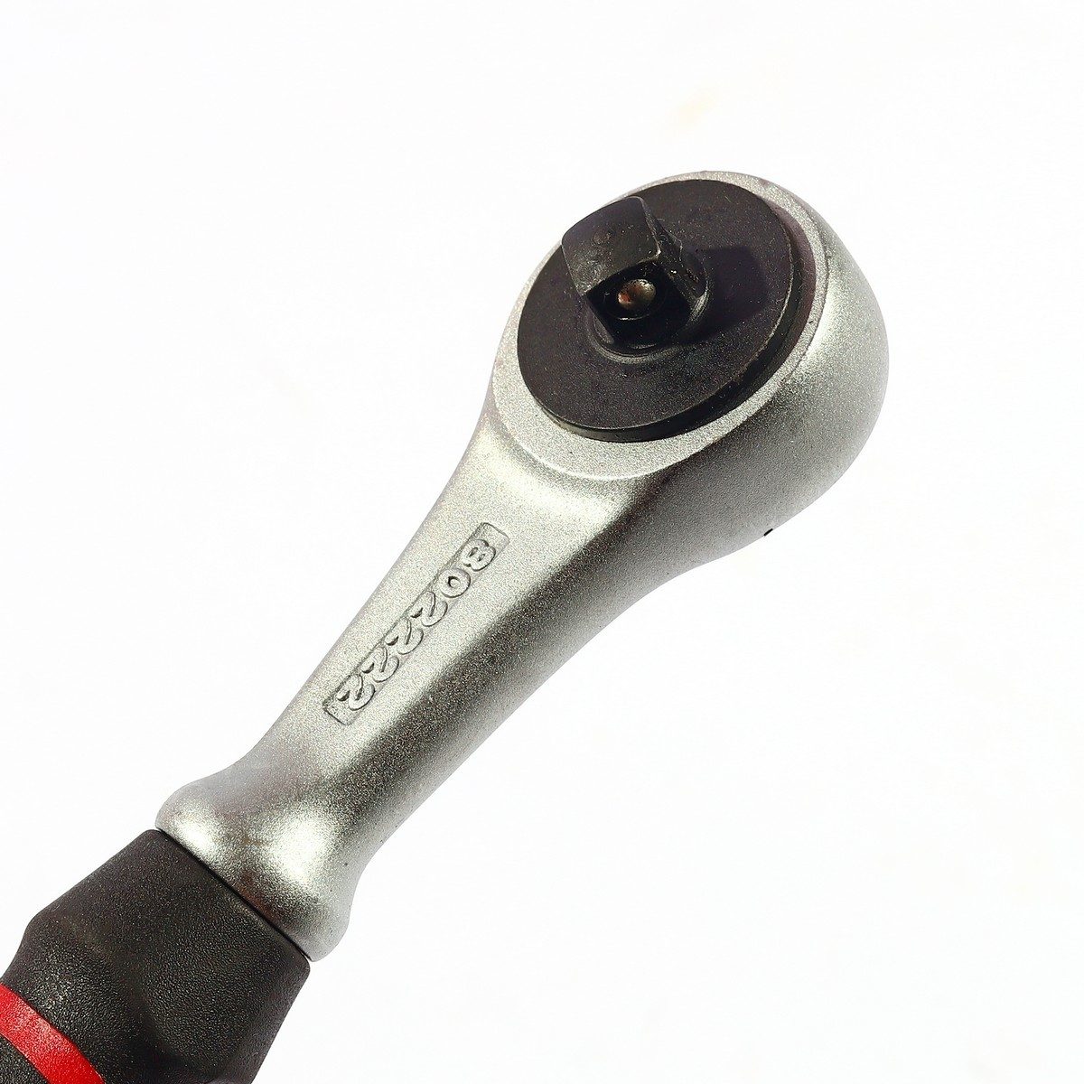 802222 ด้ามฟรีหัวกลม1/4" ด้ามหุ้มยาง 72T