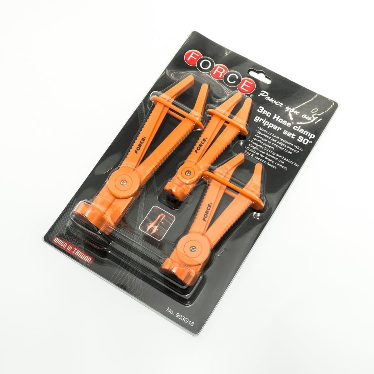 903G18 ชุดคีม 3 ชิ้น จับท่ออ่อน 90 องศา