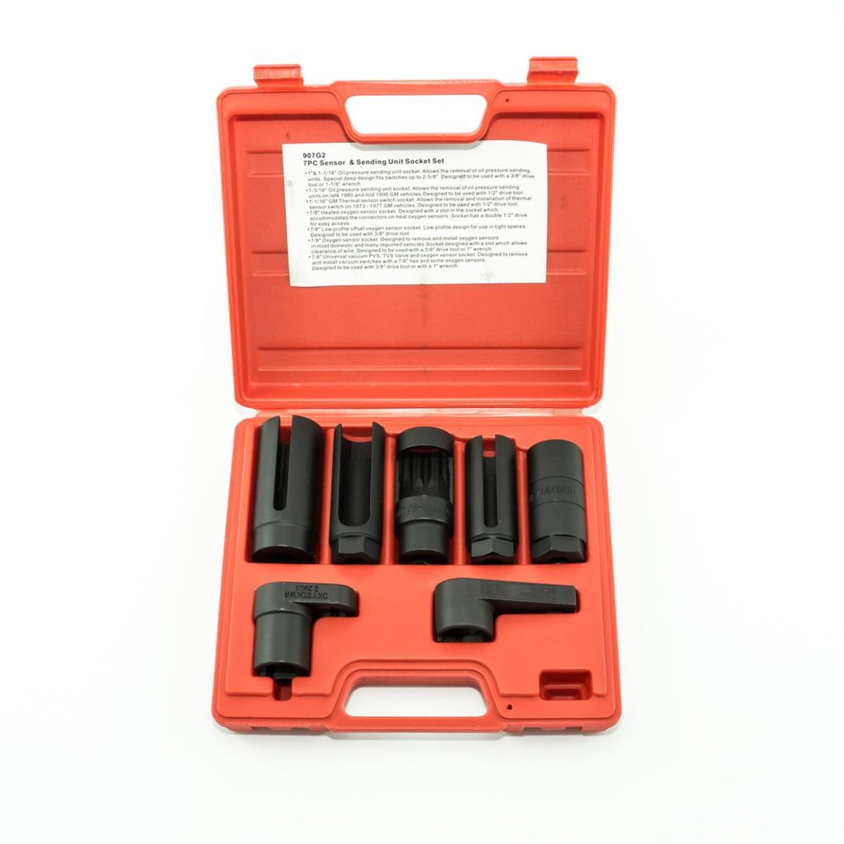 907G2 ชุดลูกบ๊อกซ์ 7 ชิ้น ถอดใส่OXYGEN S
