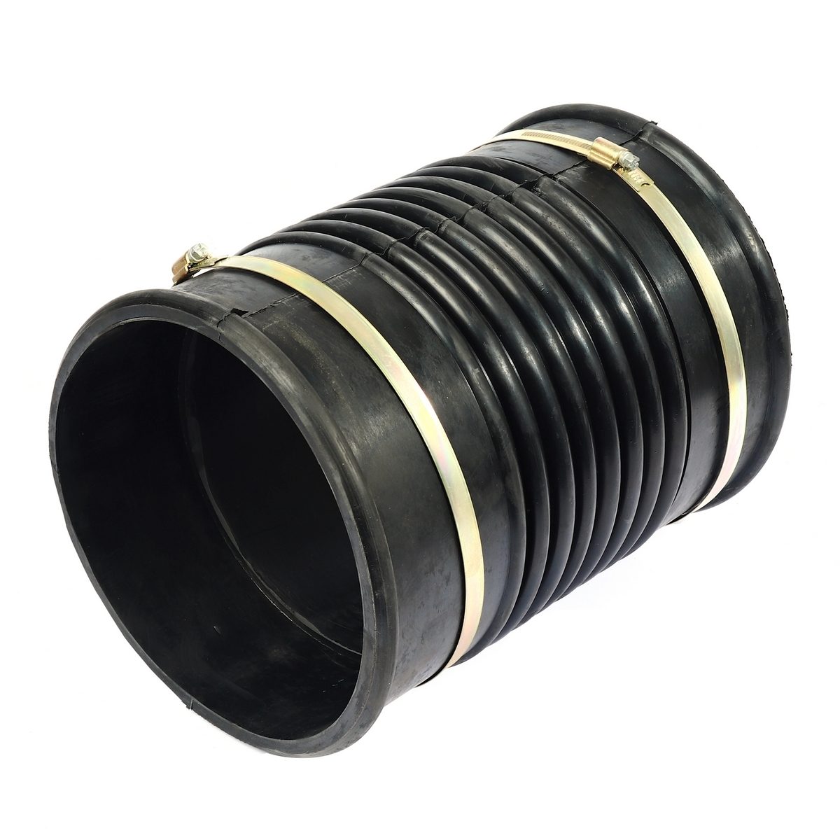 FLEX HOSE ท่อกันทรุด ท่อเฟล็กซ์ ขนาด 8"x12" พร้อมข้อรัด ใช้สวมท่อ PVC กันท่อเสียหาย (เฟล็กซ์โฮส)