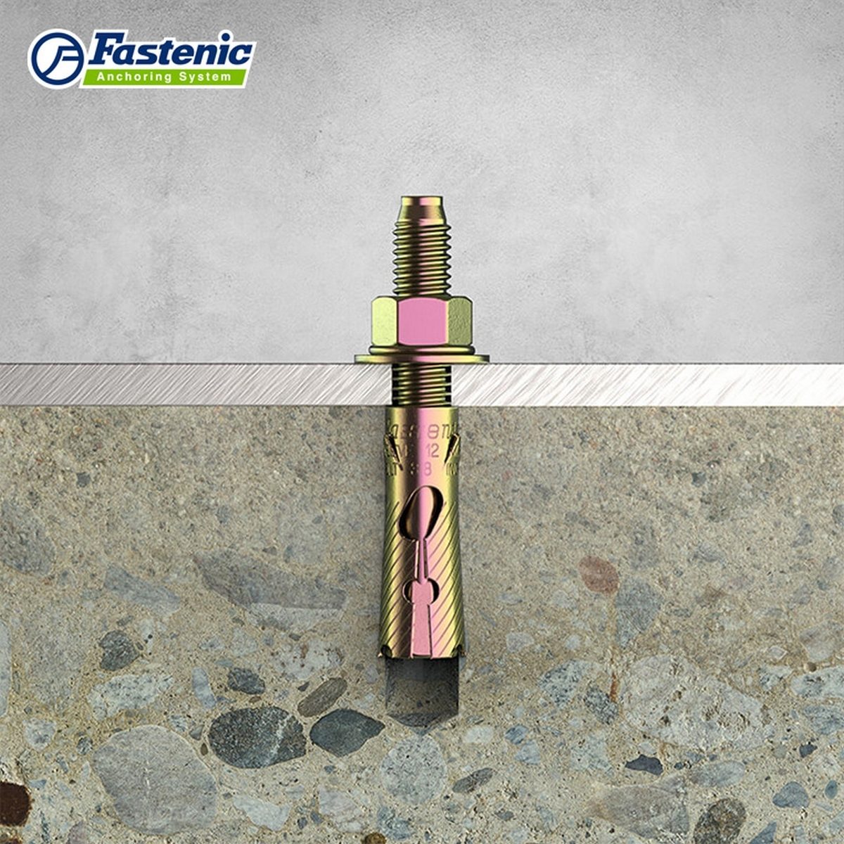 FASTENIC พุกเหล็ก 3/16 นิ้ว รุ่น ST-316 ชุบสังกะสี ป้องกันสนิม ผลิตจากเหล็กมาตราฐานสากล (ฟาสเทนนิค)