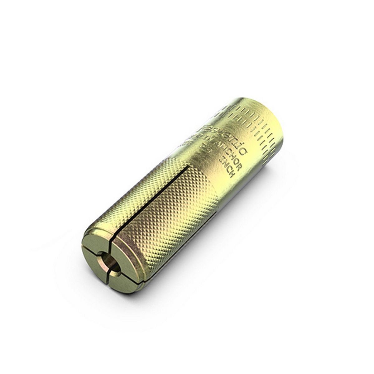 FASTENIC พุกดร็อปอิน 1/4 นิ้ว รุ่น DR-14 ผลิตจากเหล็กอย่างดี ชุบ Zinc สีรุ้ง เพื่อป้องกันสนิม (ฟาสเทนนิค)