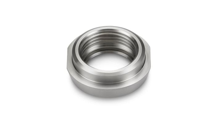 Rosemount 1408H Series Threaded Hygienic Adapter for Use with Rosemount 1408H, 32 mm, FDA Standard