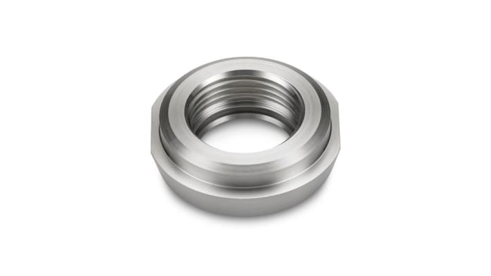 Rosemount 1408H Series Threaded Hygienic Adapter for Use with Rosemount 1408H, 45 mm, FDA Standard
