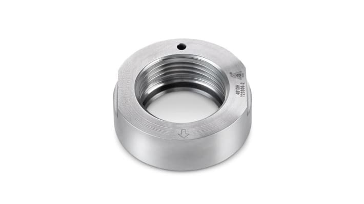Rosemount 1408H Series Threaded Hygienic Adapter for Use with Rosemount 1408H, 50 mm, CRN, EHEDG, FDA Standard