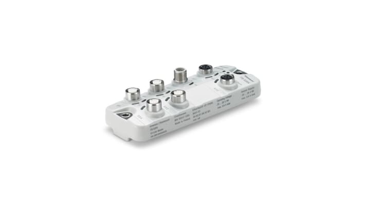 Rosemount 1408H Series 4-Pin, M12 Connector IO-Link Master for Use with Rosemount 1408H, M12, IP67 Standard