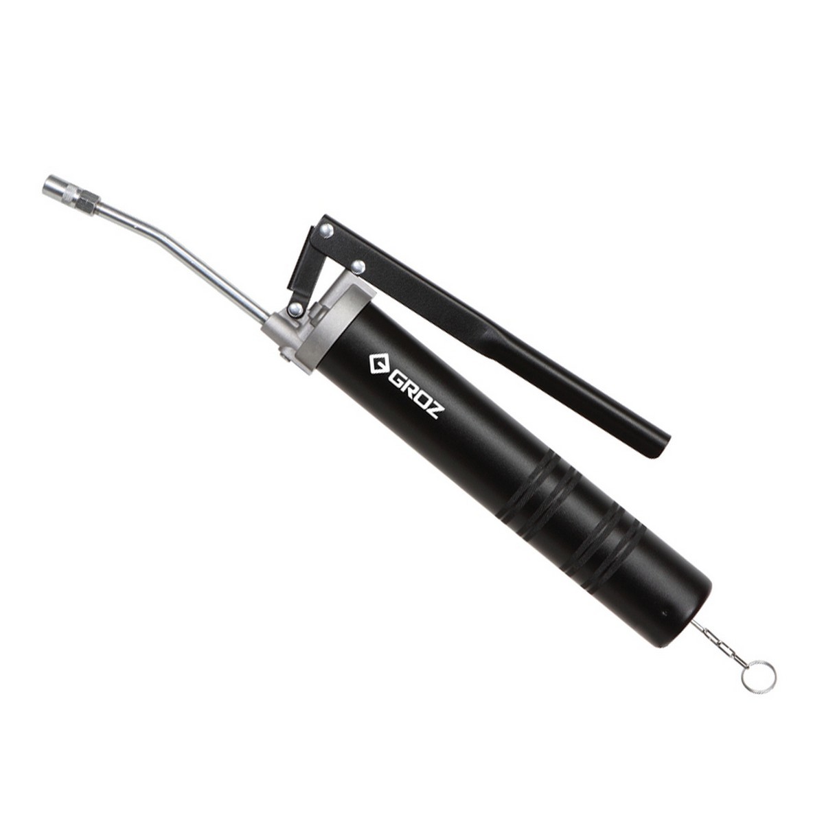 GROZ กระบอกอัดจาระบีหลอดตัวหนอน 600 ซีซี รุ่น G81R/B แรงดันสูงสุด 8000 PSI (550 บาร์) ความจุจาระบี 14 ออนซ์ จ่ายจาระบีต่อการโยกด้าม 1 ครั้ง 