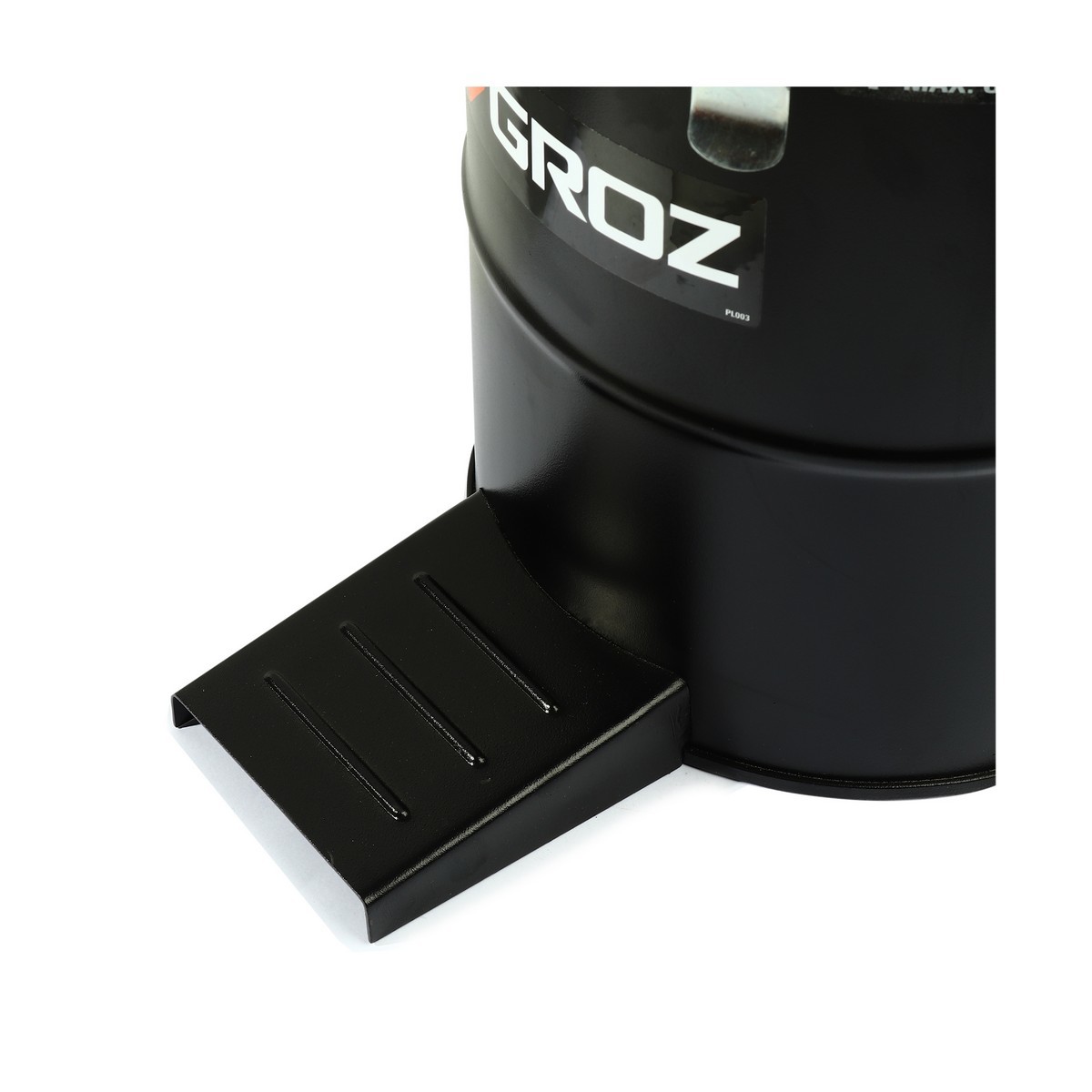 GROZ (กรอซ) ถังอัดจาระบีมือโยก ไม่มีล้อ ขนาด 10 กก. รุ่น X10A ส่งจาระบีได้สูงสุด 8 กรัมต่อการโยก 1 ครั้ง สายแรงดันสูงยาว 1 เมตร