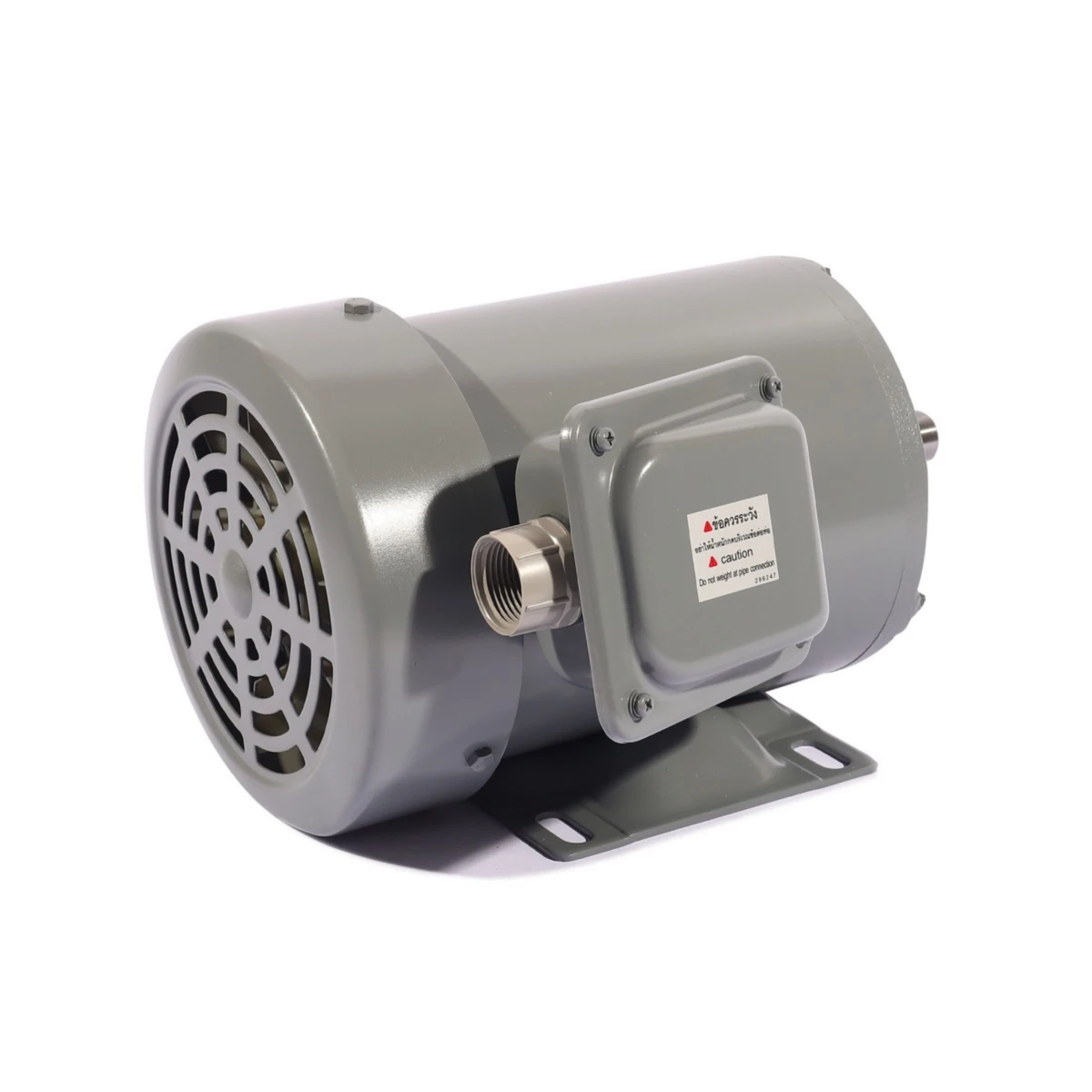 HITACHI มอเตอร์ แบบมีขาตั้ง 1 แรงม้า (0.75 กิโลวัตต์) 380 โวลต์ 3 เฟส รุ่น TFO-K ประเภท B3 (Foot Mounted) ความเร็วรอบ 1,450 รอบ/นาที ระดับคว