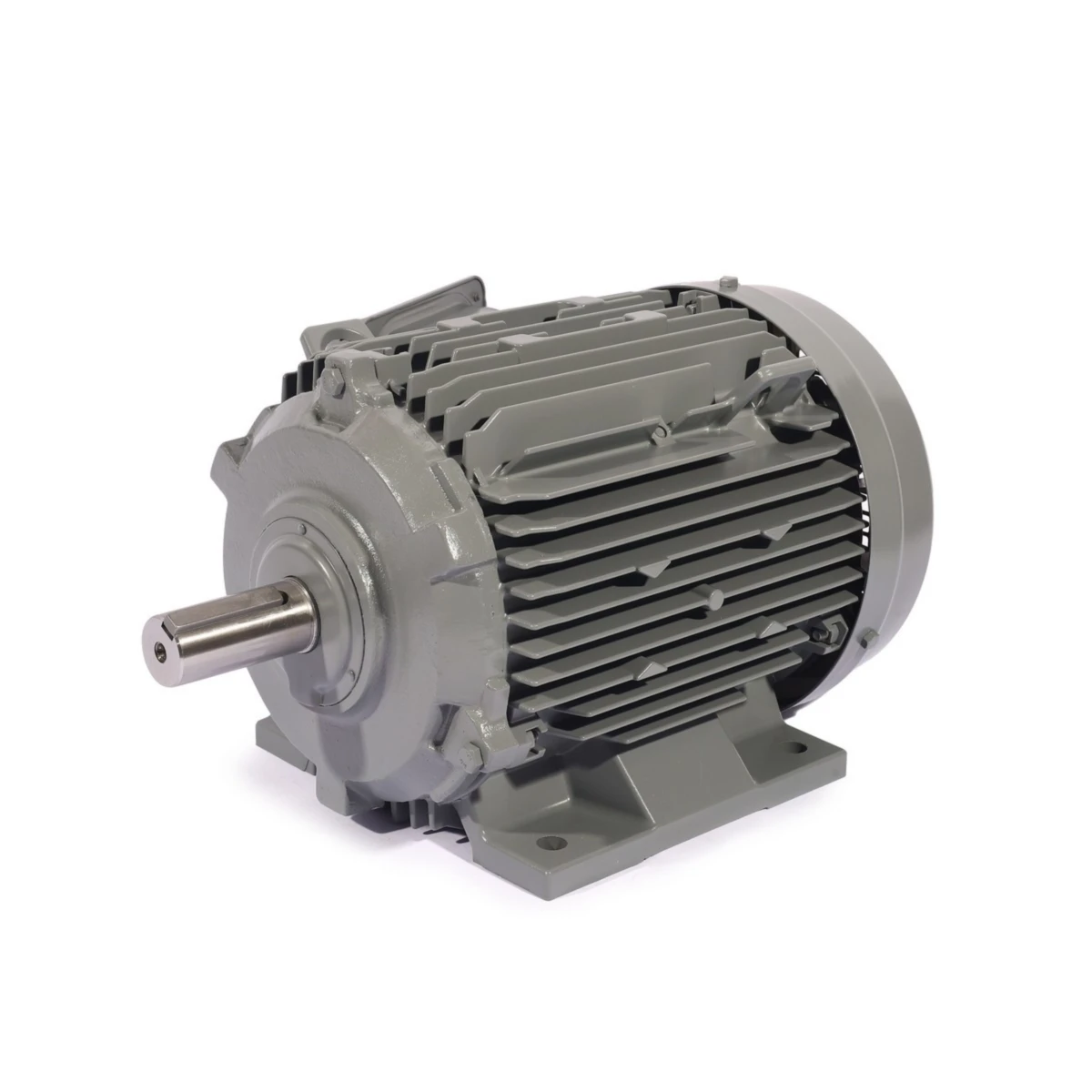 HITACHI มอเตอร์ แบบมีขาตั้ง 3 แรงม้า (2.2 กิโลวัตต์) 380 โวลต์ 3 เฟส รุ่น TFO-K ประเภท B3 (Foot Mounted) ความเร็วรอบ 1,450 รอบ/นาที ระดับควา