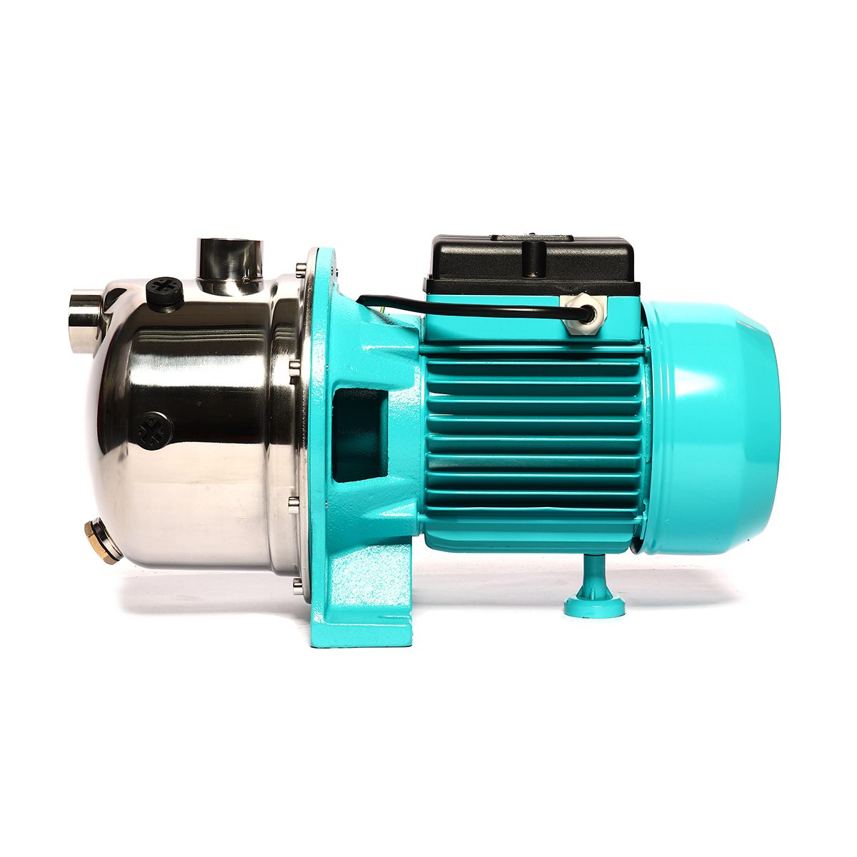 HECTO ปั๊มหอยโข่งล่อน้ำ 1 HP รุ่น HS100 ขนาดท่อ 1X1 นิ้ว ปริมาณน้ำ 10-52 ลิตร/นาที ระยะส่งไกลสุด 54-5 เมตร (เฮกโต)
