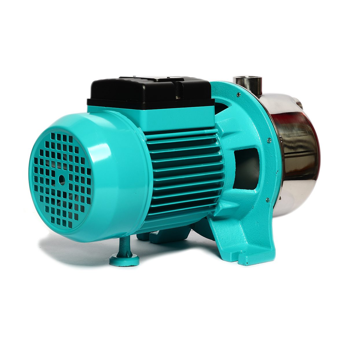 HECTO ปั๊มหอยโข่งล่อน้ำ 1 HP รุ่น HS100 ขนาดท่อ 1X1 นิ้ว ปริมาณน้ำ 10-52 ลิตร/นาที ระยะส่งไกลสุด 54-5 เมตร (เฮกโต)